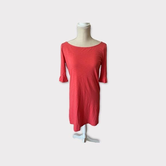 Lilly Pulitzer | Women’s Somerset Ruffle Sleeve Dress Size Small Cotton Pink - Picture 1 of 5
